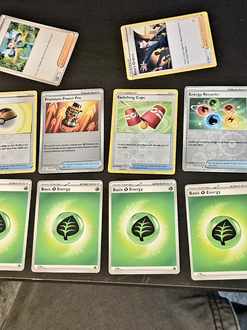 Pokémon Pokémon TCG Energy Card Lot Green & Yellow